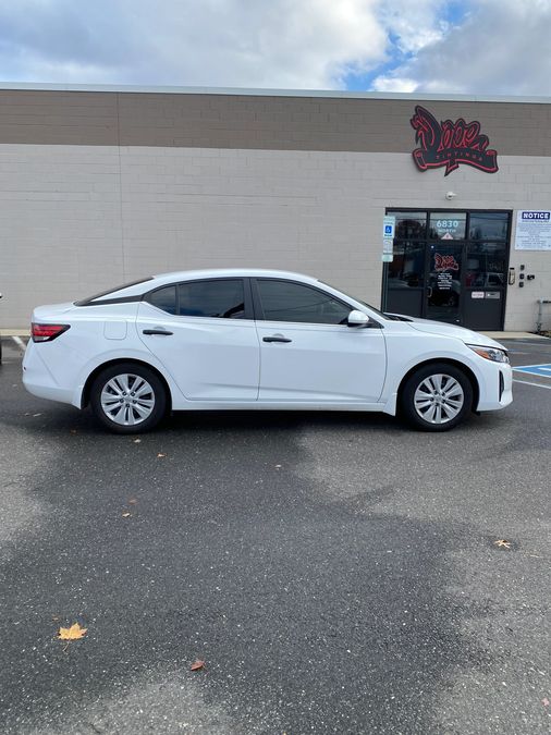 Nissan Sentra window tint job 17 — Dope Tintings Pennsauken NJ