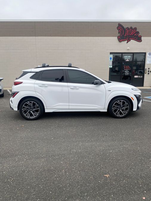 Hyundai Kona window tint job 3 — Dope Tintings Pennsauken NJ