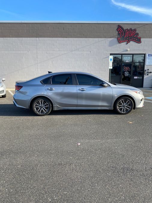 Kia Forte window tint job 15 — Dope Tintings Pennsauken NJ