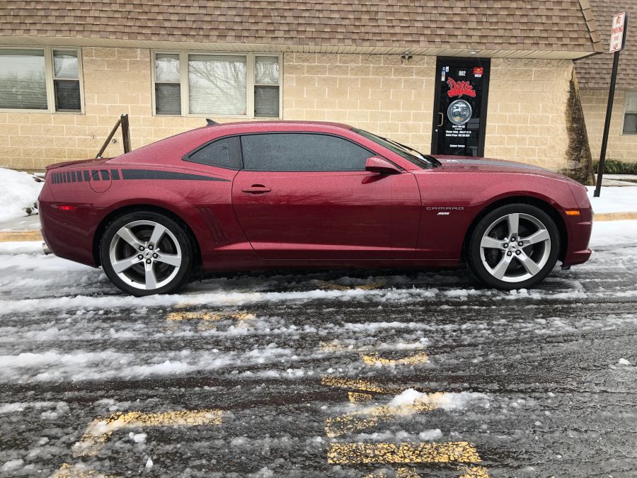 Chevy Camaro window tint job 2 — Dope Tintings Pennsauken NJ