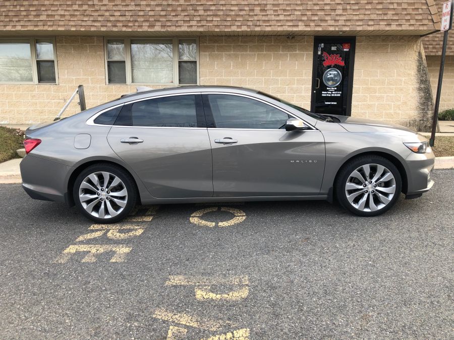 Chevy Malibu window tint job 10 — Dope Tintings Pennsauken NJ