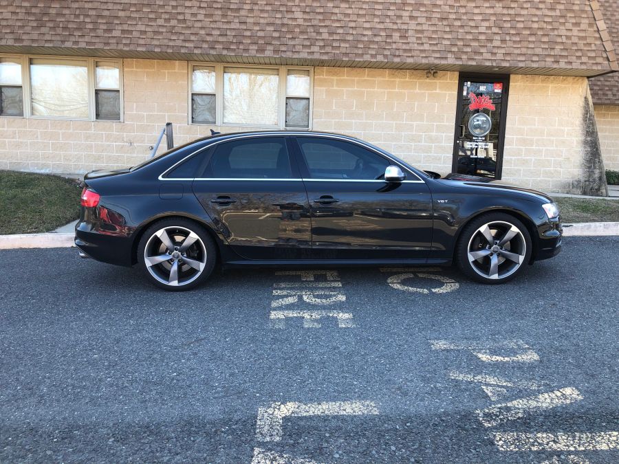 Audi A4/S4 window tint job 4 — Dope Tintings Pennsauken NJ