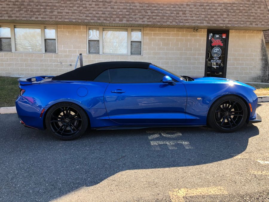 Chevy Camaro window tint job 7 — Dope Tintings Pennsauken NJ