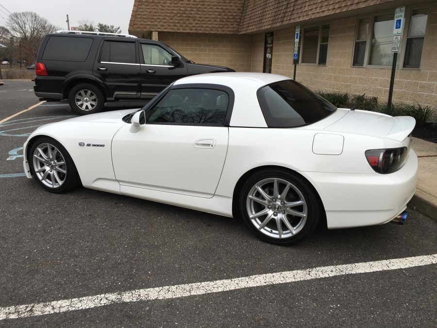 Honda S2000 window tint job 2 — Dope Tintings Pennsauken NJ