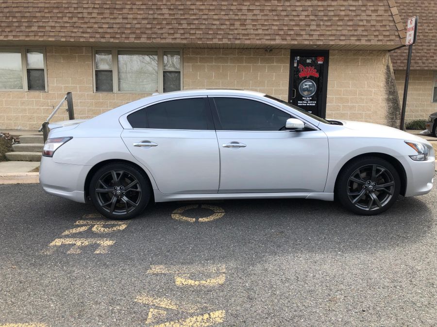 Nissan Maxima window tint job 3 — Dope Tintings Pennsauken NJ