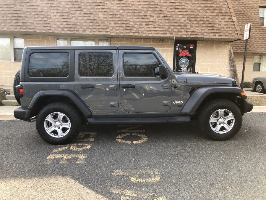 Jeep Wrangler/Gladiator window tint job 14 — Dope Tintings Pennsauken NJ