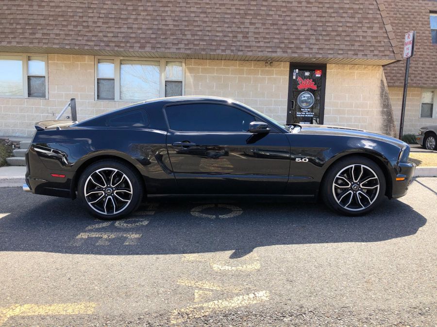 Ford Mustang/Mach-E window tint job 4 — Dope Tintings Pennsauken NJ