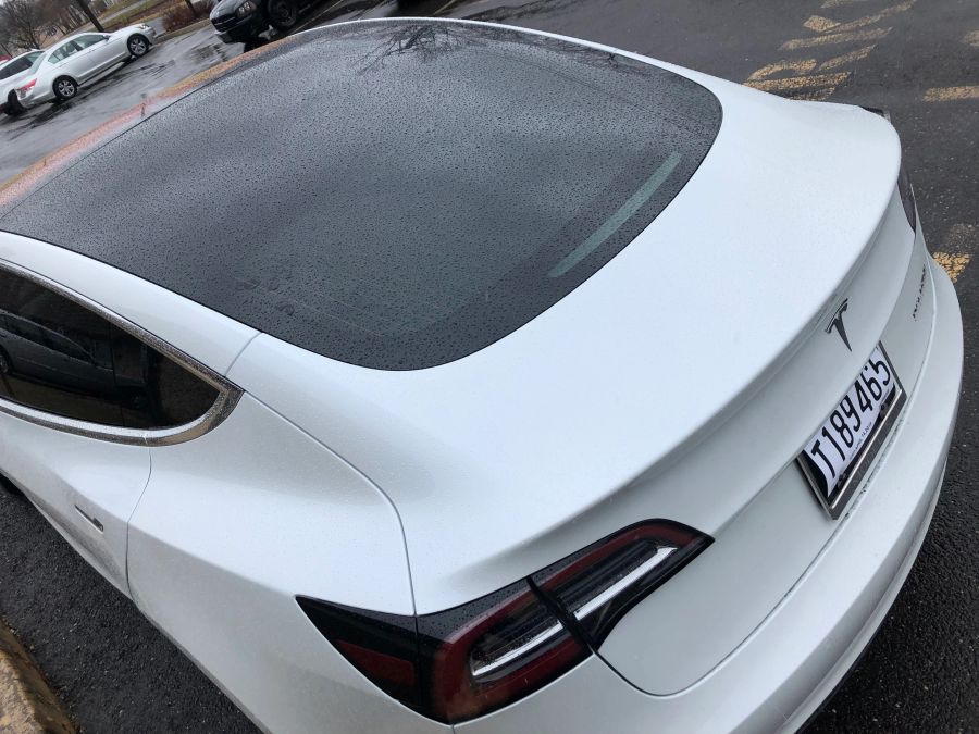 Tesla Model 3 window tint job 6 — Dope Tintings Pennsauken NJ