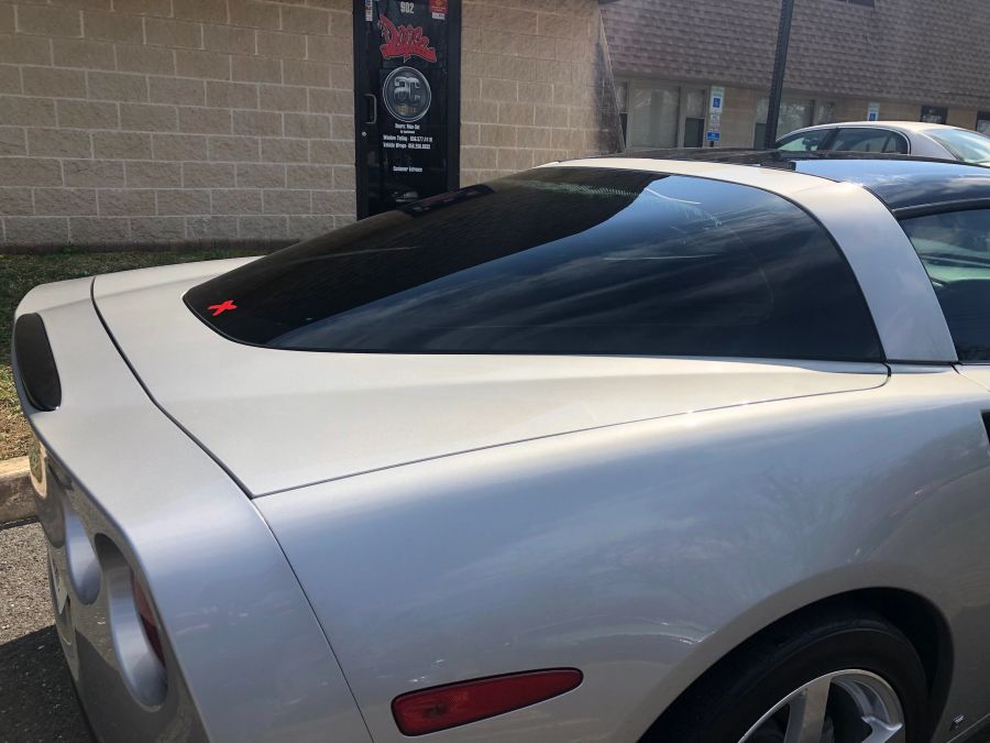 Chevy Corvette window tint job 7 — Dope Tintings Pennsauken NJ