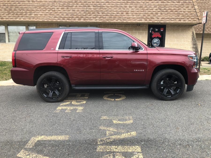 Chevy Tahoe window tint job 7 — Dope Tintings Pennsauken NJ