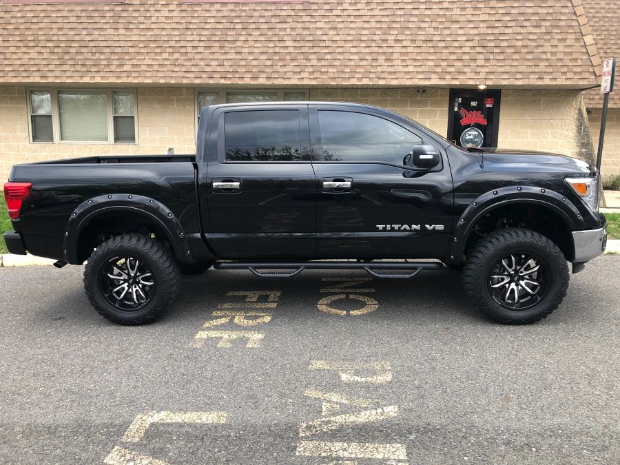 Nissan Titan window tint job 3 — Dope Tintings Pennsauken NJ