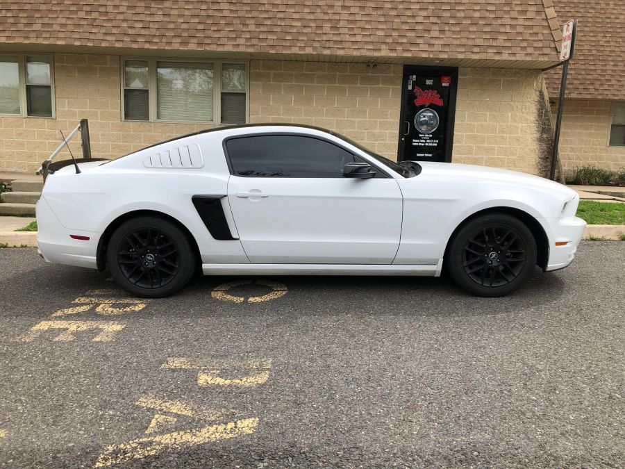 Ford Mustang/Mach-E window tint job 6 — Dope Tintings Pennsauken NJ