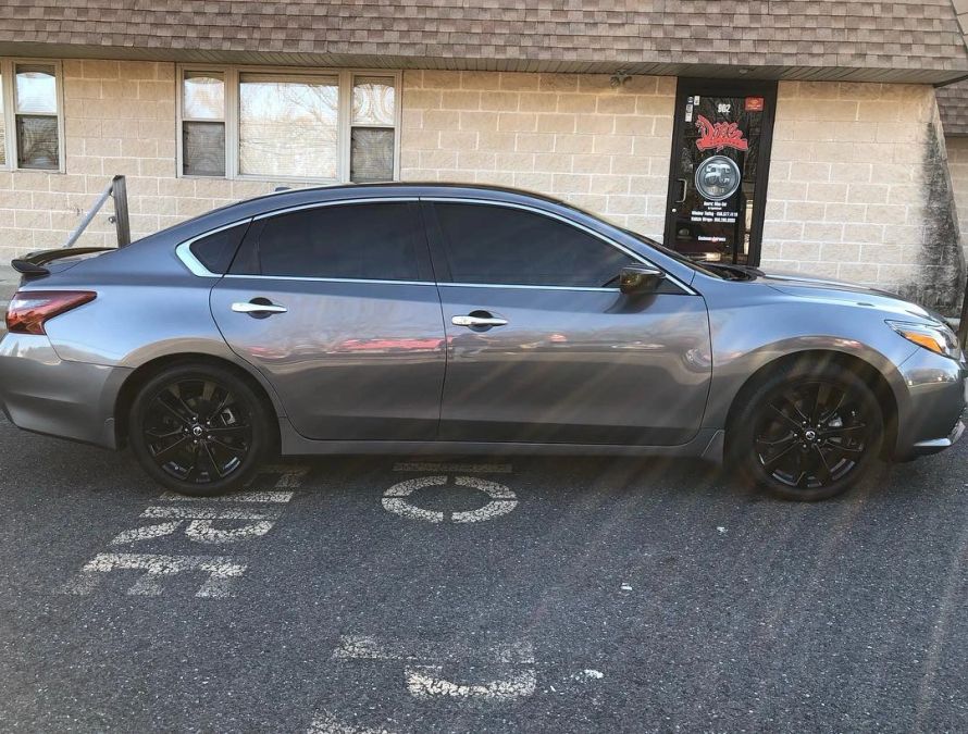 Nissan Altima window tint job 12 — Dope Tintings Pennsauken NJ