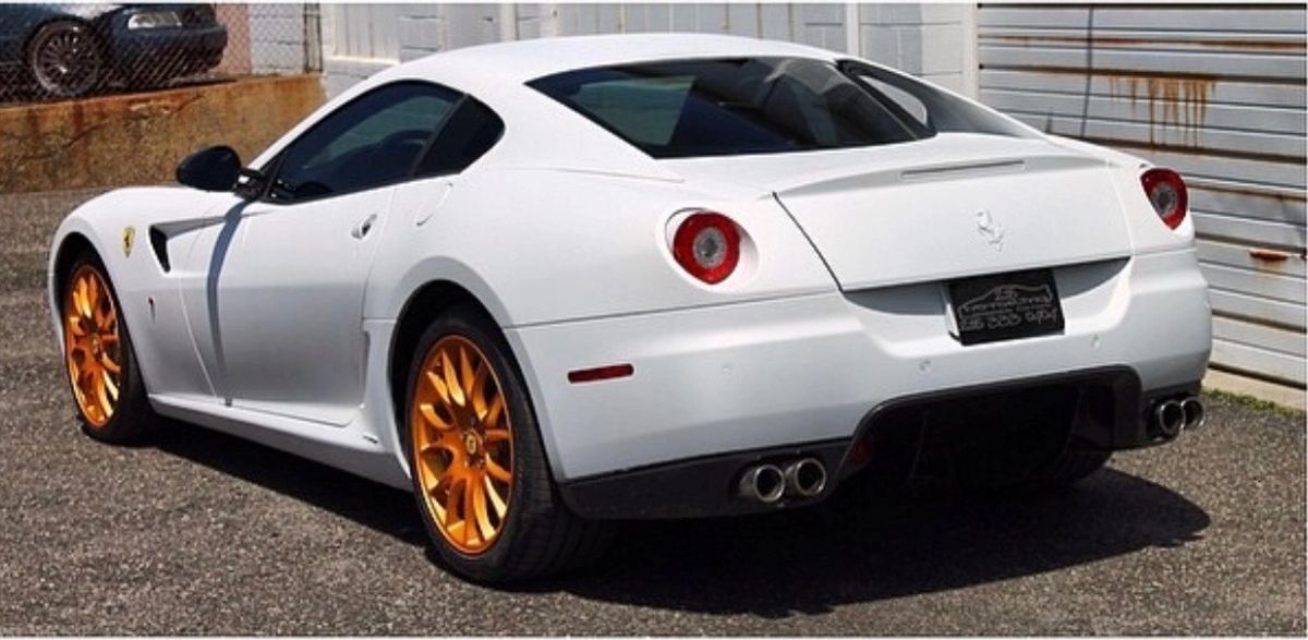 Ferrari 599 GTB window tint job 2 — Dope Tintings Pennsauken NJ