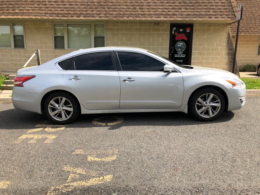 Nissan Altima window tint job 5 — Dope Tintings Pennsauken NJ