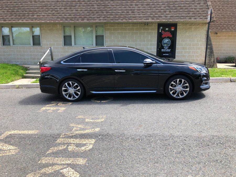 Hyundai Sonata window tint job 3 — Dope Tintings Pennsauken NJ