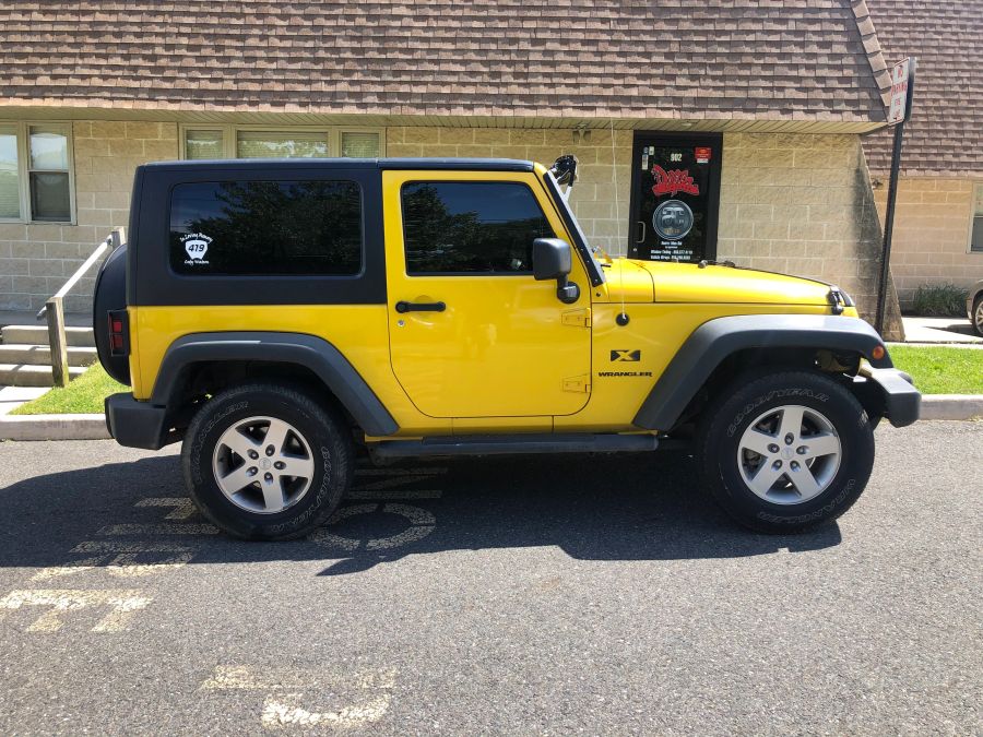 Jeep Wrangler/Gladiator window tint job 4 — Dope Tintings Pennsauken NJ