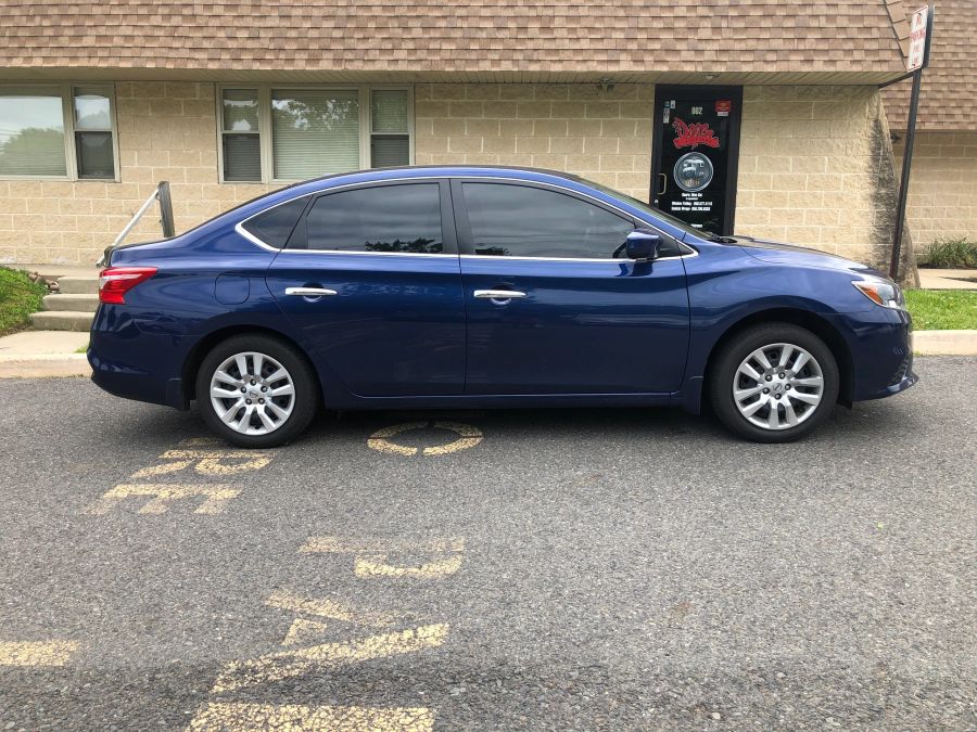 Nissan Sentra window tint job 2 — Dope Tintings Pennsauken NJ