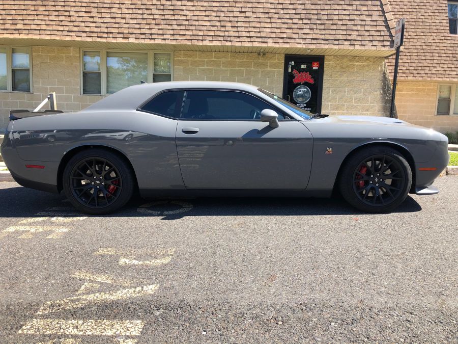 Dodge Challenger/Hellcat window tint job 10 — Dope Tintings Pennsauken NJ