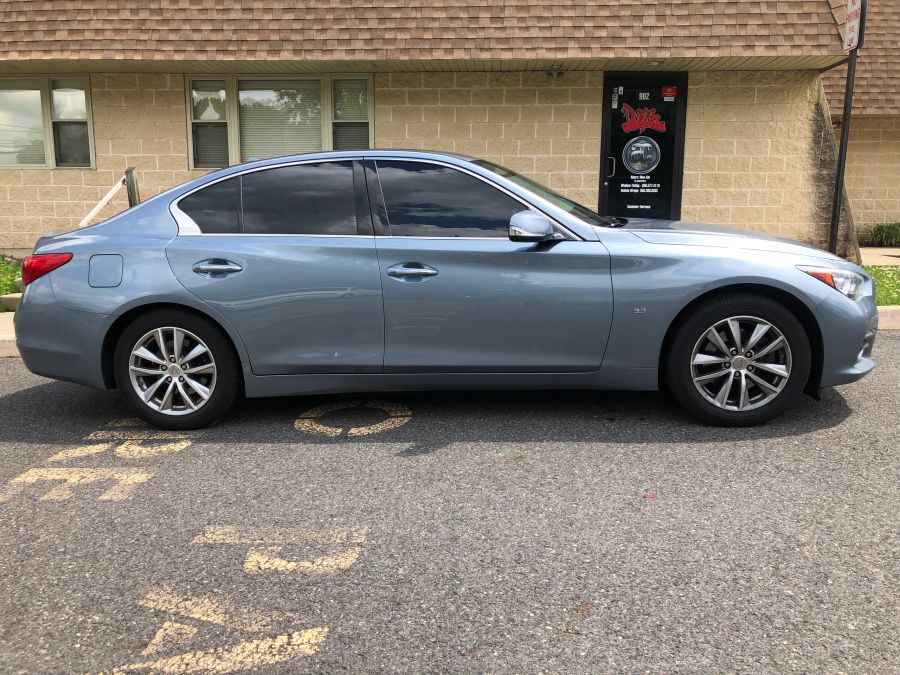 Infiniti Q50/60 window tint job 2 — Dope Tintings Pennsauken NJ