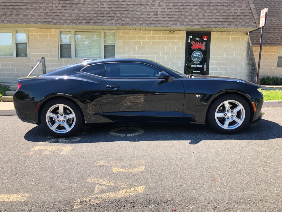 Chevy Camaro window tint job 9 — Dope Tintings Pennsauken NJ