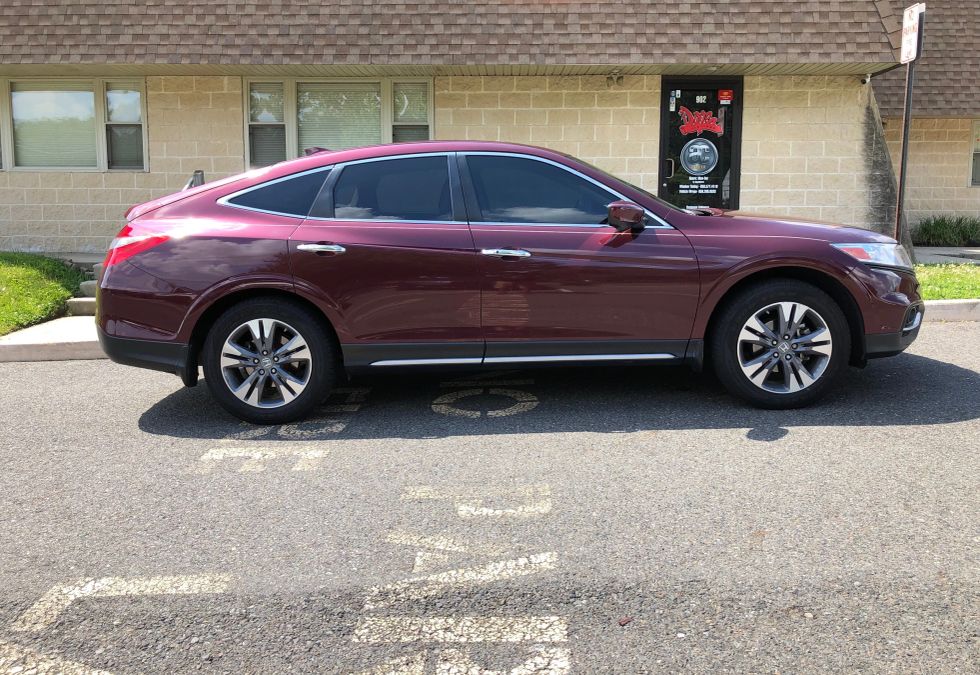 Honda Accord/Crosstour window tint job 6 — Dope Tintings Pennsauken NJ