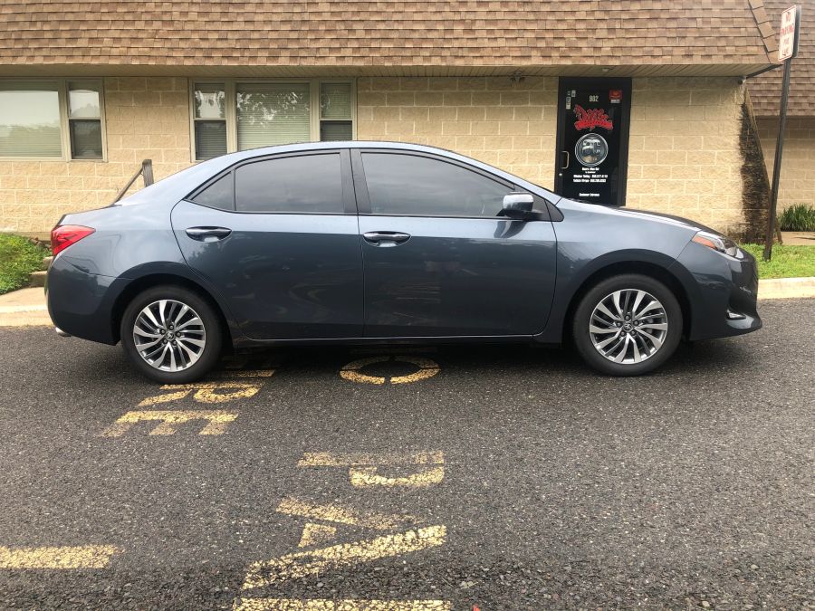 Toyota Corolla window tint job 7 — Dope Tintings Pennsauken NJ