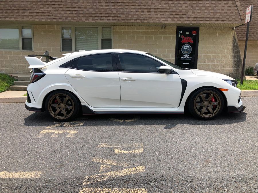 Honda Civic/Type R window tint job 18 — Dope Tintings Pennsauken NJ