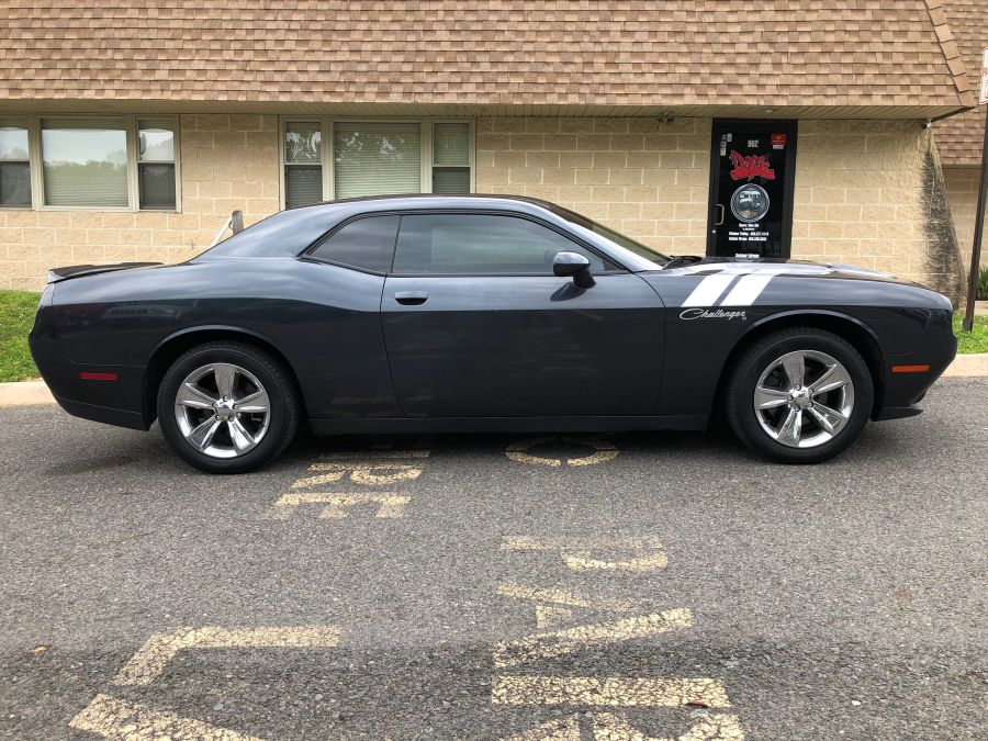 Dodge Challenger/Hellcat window tint job 7 — Dope Tintings Pennsauken NJ