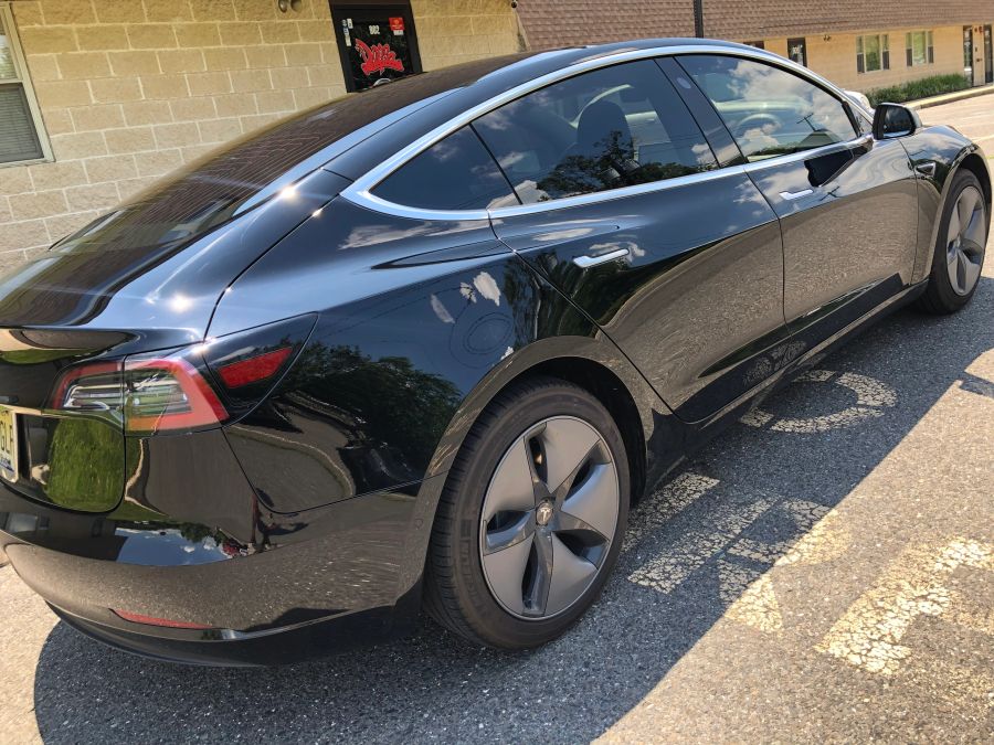 Tesla Model 3 window tint job 8 — Dope Tintings Pennsauken NJ