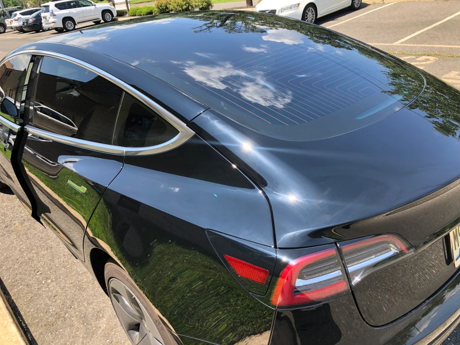 Tesla Model 3 window tint job 9 — Dope Tintings Pennsauken NJ