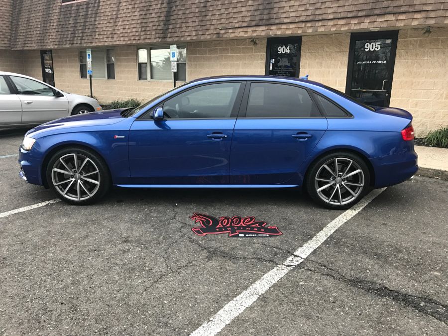 Audi A4/S4 window tint job 6 — Dope Tintings Pennsauken NJ