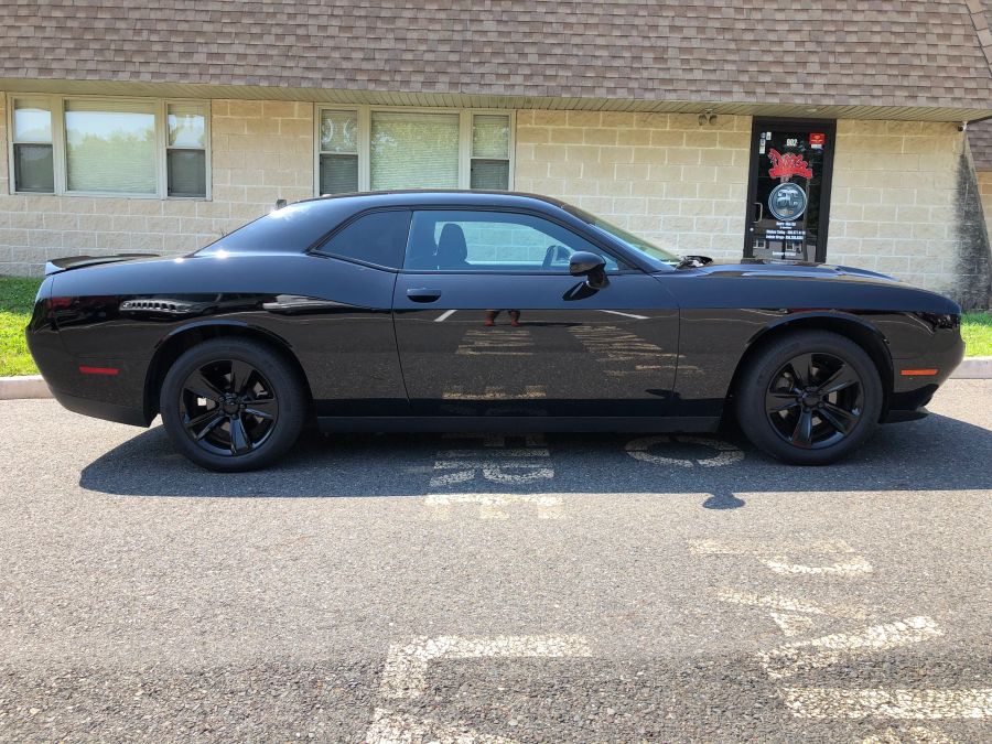 Dodge Challenger/Hellcat window tint job 6 — Dope Tintings Pennsauken NJ