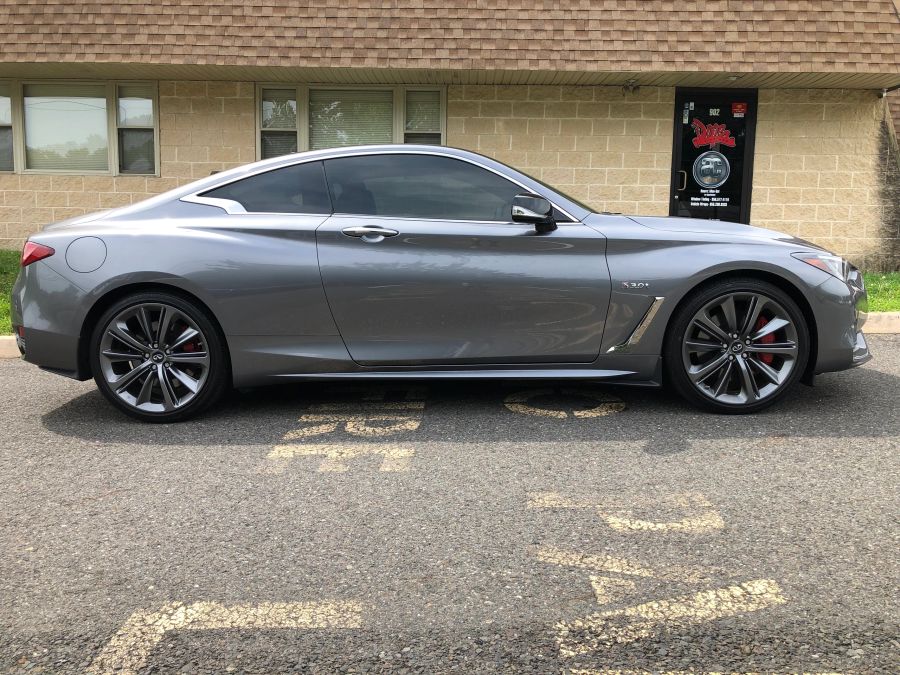 Infiniti Q50/60 window tint job 16 — Dope Tintings Pennsauken NJ