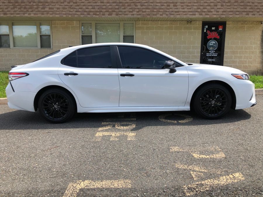 Toyota Camry window tint job 5 — Dope Tintings Pennsauken NJ