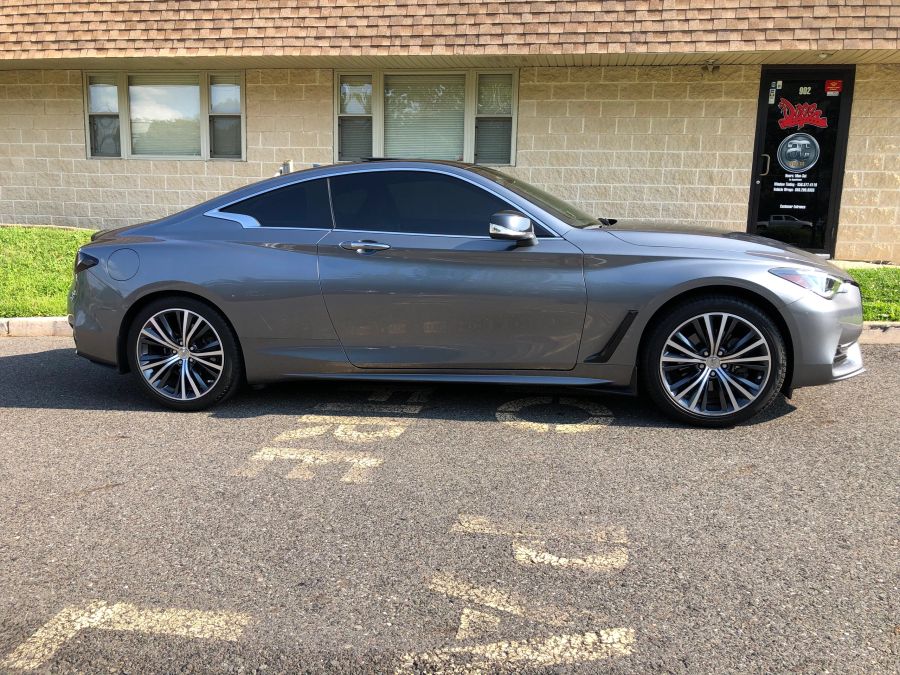 Infiniti Q50/60 window tint job 15 — Dope Tintings Pennsauken NJ