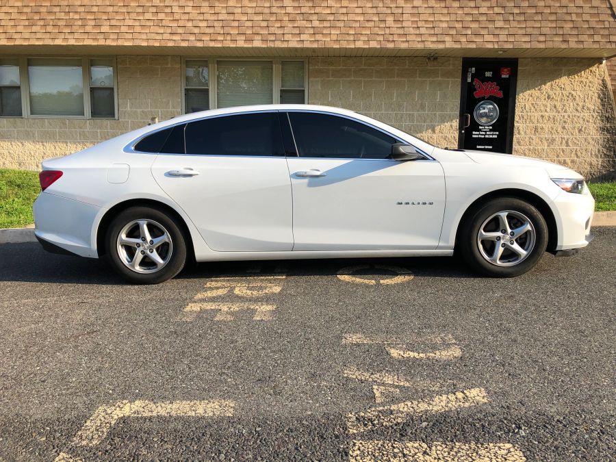 Chevy Malibu window tint job 7 — Dope Tintings Pennsauken NJ