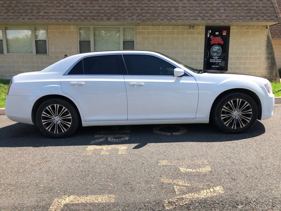 Chrysler 300 window tint job 3 — Dope Tintings Pennsauken NJ