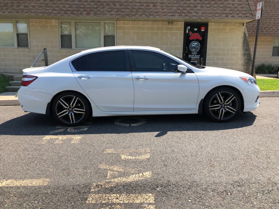 Honda Accord/Crosstour window tint job 11 — Dope Tintings Pennsauken NJ