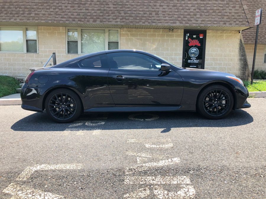 Infiniti G/Q40 window tint job 5 — Dope Tintings Pennsauken NJ