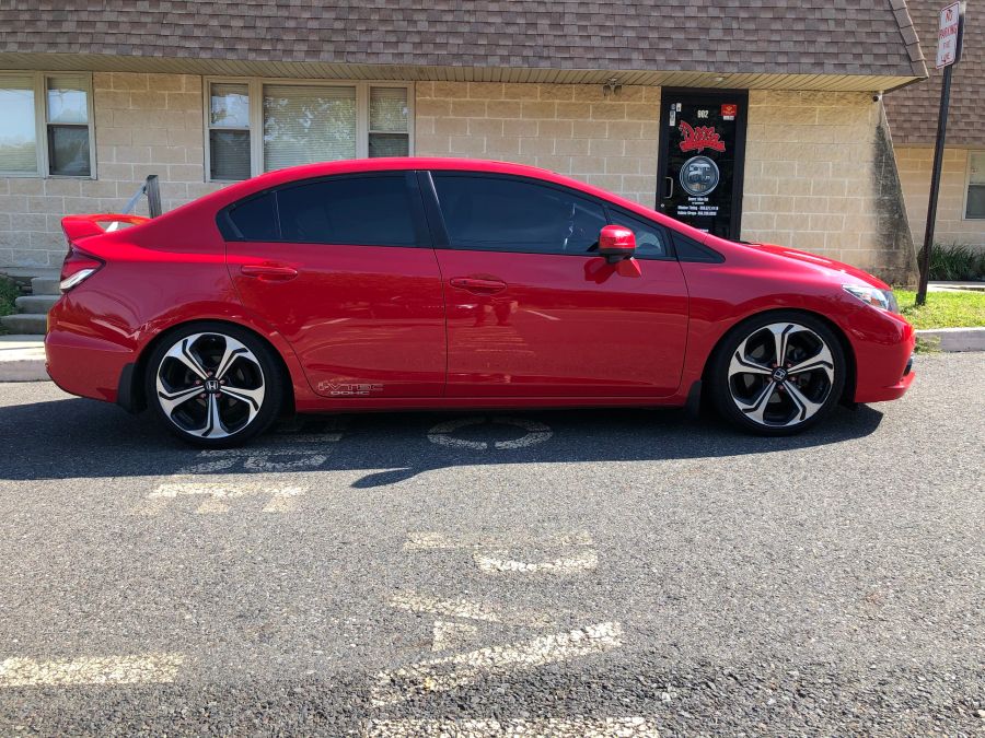 Honda Civic/Type R window tint job 7 — Dope Tintings Pennsauken NJ