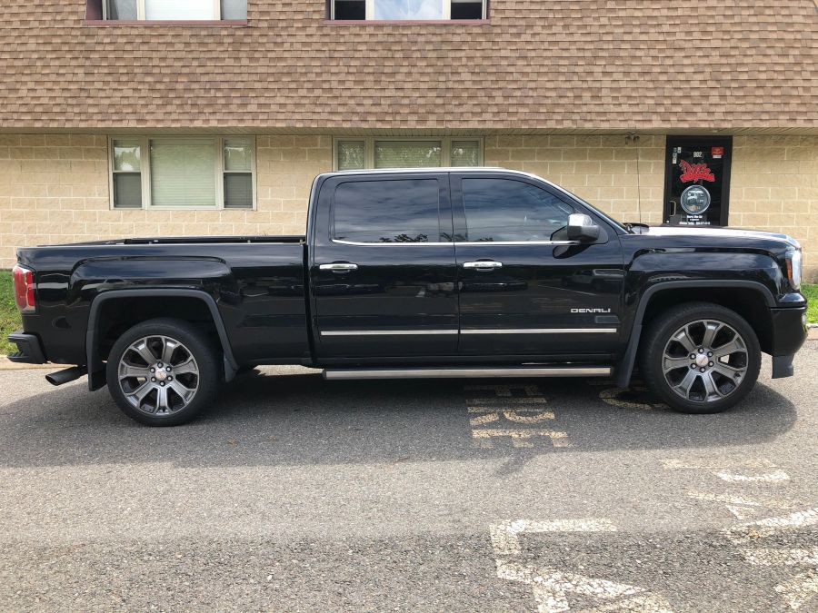 GMC Sierra window tint job 2 — Dope Tintings Pennsauken NJ