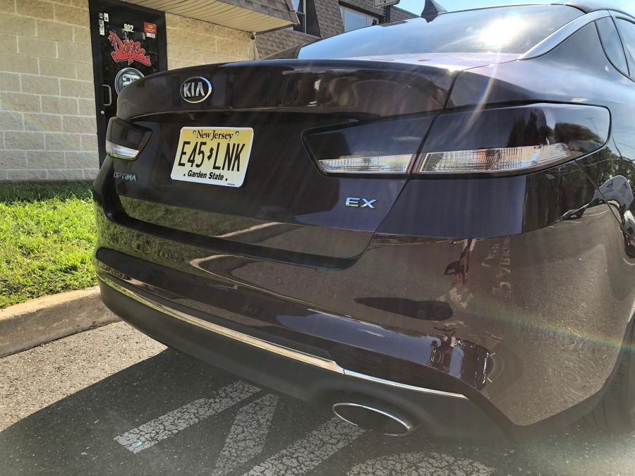 Kia Optima window tint job 2 — Dope Tintings Pennsauken NJ