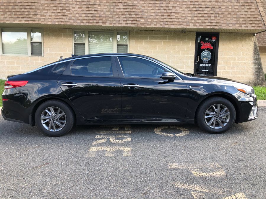 Kia Optima window tint job 5 — Dope Tintings Pennsauken NJ