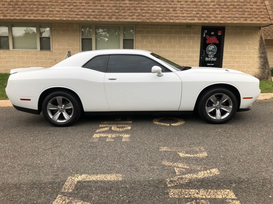Dodge Challenger/Hellcat window tint job 8 — Dope Tintings Pennsauken NJ