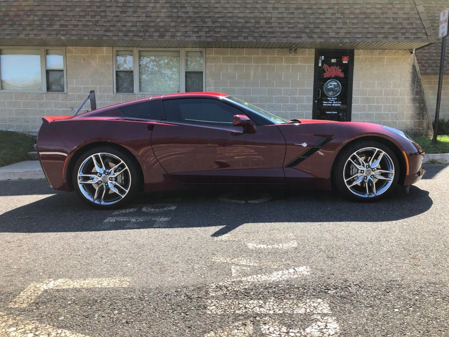Chevy Corvette window tint job 11 — Dope Tintings Pennsauken NJ
