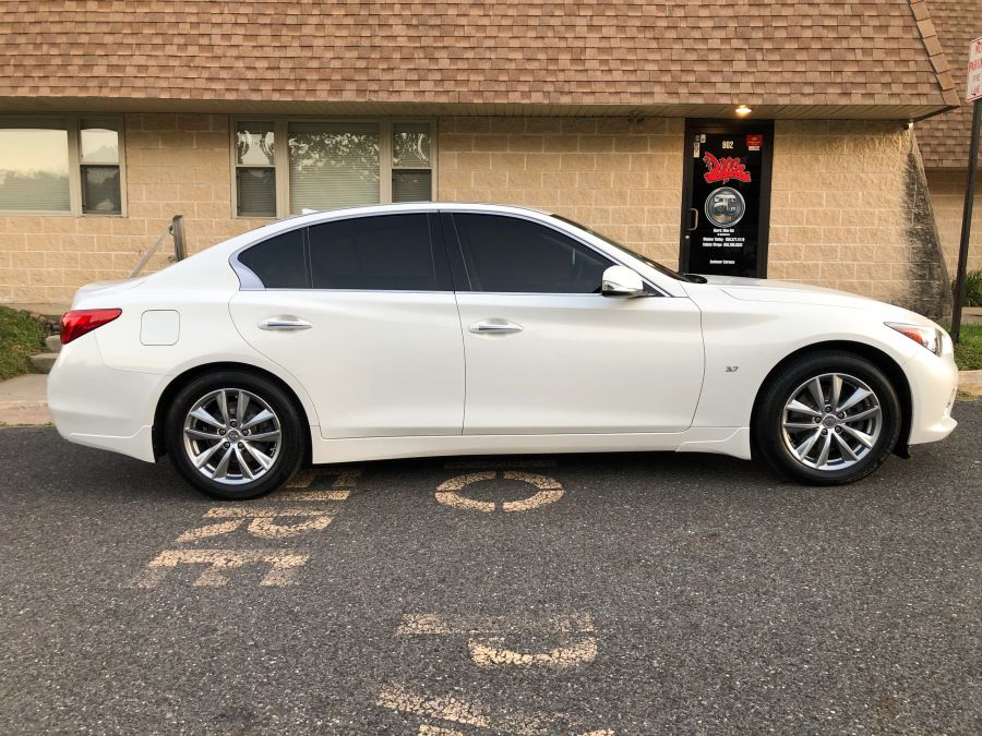 Infiniti Q50/60 window tint job 3 — Dope Tintings Pennsauken NJ