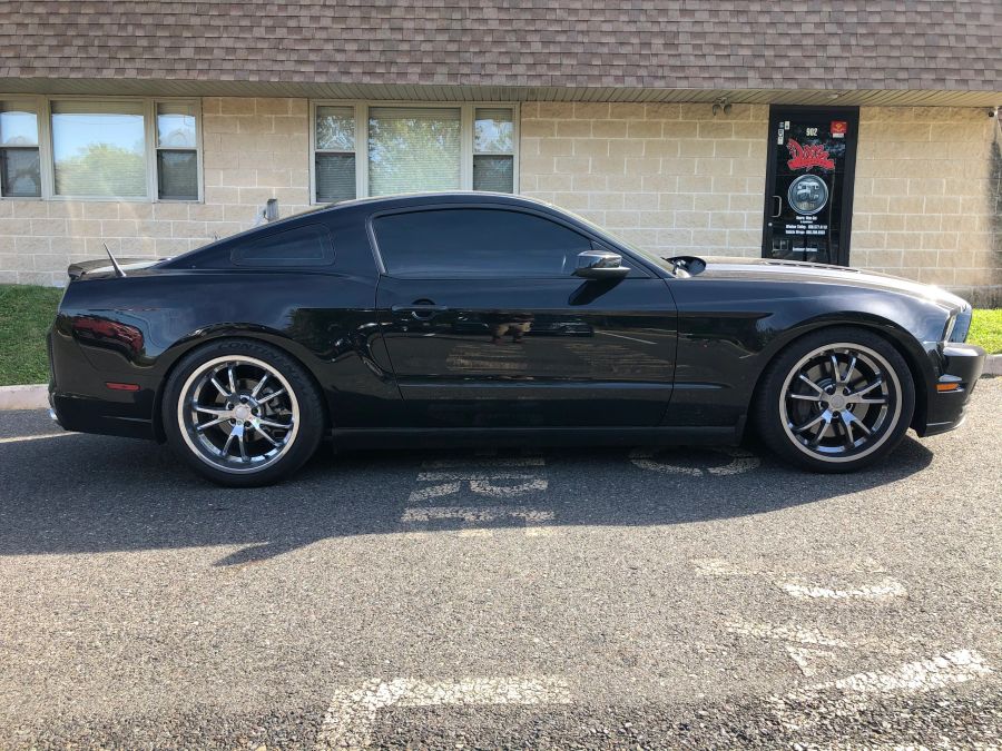 Ford Mustang/Mach-E window tint job 5 — Dope Tintings Pennsauken NJ