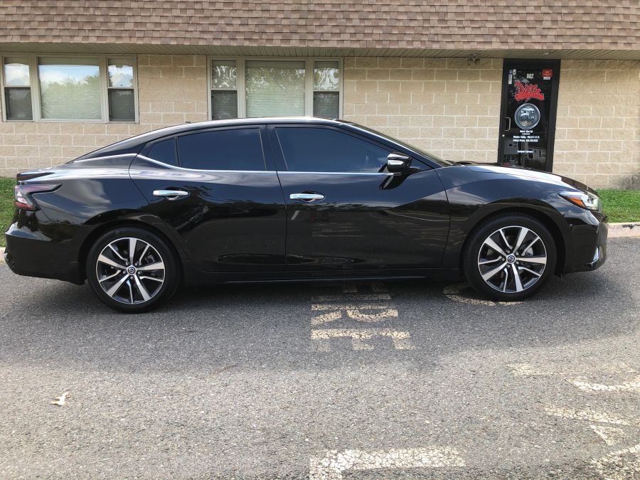 Nissan Maxima window tint job 17 — Dope Tintings Pennsauken NJ