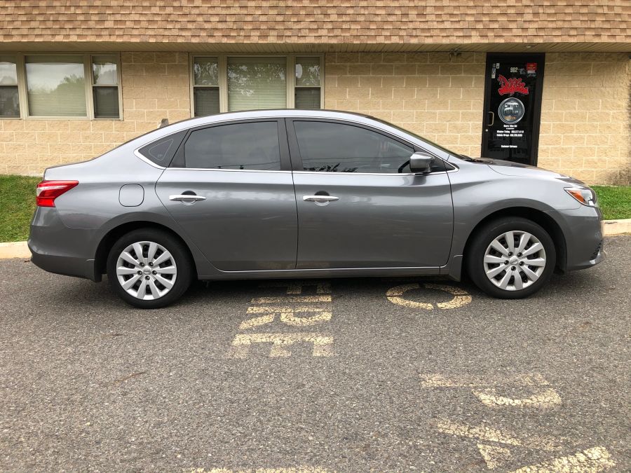 Nissan Sentra window tint job 5 — Dope Tintings Pennsauken NJ